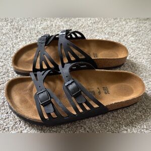 NEW! Birkenstock Granada Black Sandals